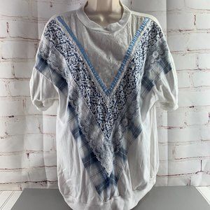 Act III Grandma Style Blouse XL Vintage 70's - 80's